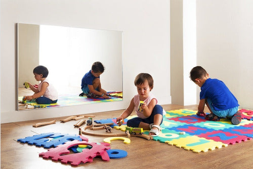 Plotemax Acrylic Mirror for Babies Montessori Unbreakable 60x45 3