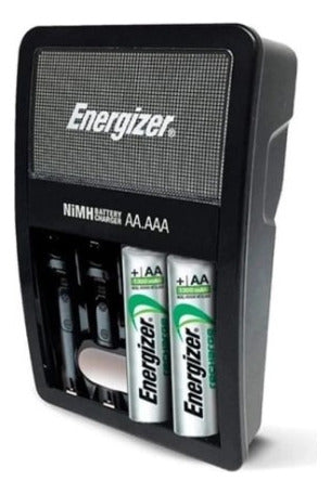 Cargador Energizer P Aa/aaa Con 2 Pilas Aa 1300mah 4 Canales 2