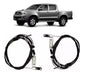 FHG Kit X 2 Rear Brake Cables for Toyota Hilux 2005-2015 with Supports 0