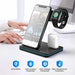 MOING Wireless Charging Station, 3 in 1, Fast Qi Charger 4