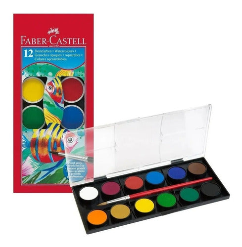 Acuarela Faber-Castell X12 Unidades 0