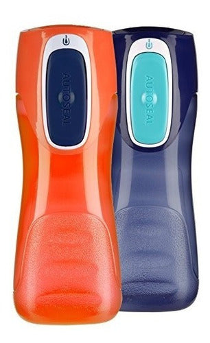 Contigo Autoseal Botellas De Agua Para Niños Trekker, 14 Oz, 0