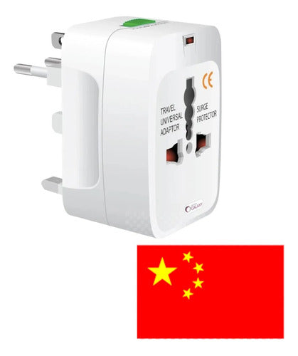 Adaptador Cargador Para Utilizar En China - Viajero 1