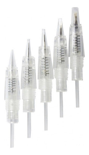 Pack of 10 Cartridge Needles for Dermograph 1p/3p/5p Micropigmentation 1