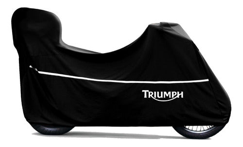 Triumph Funda Cubre Moto Tiger Xc Explorer 800 Con Top Case 0