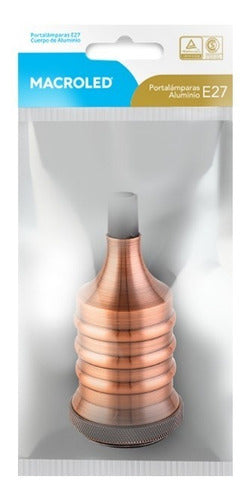 Macroled Copper E27 Aluminum Dixon Lamp Holder 1