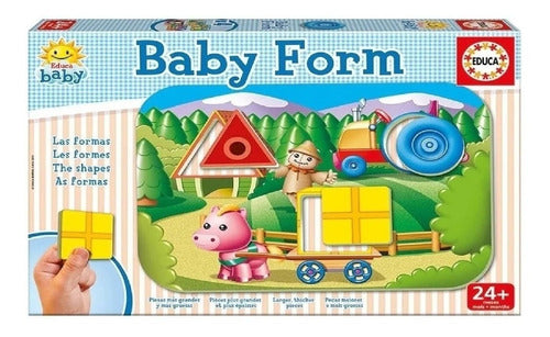 Baby Educational Board Game The Toyco 18017 Forms - Juego De Mesa Educativo Baby Form  Las Formas Toyco 18017