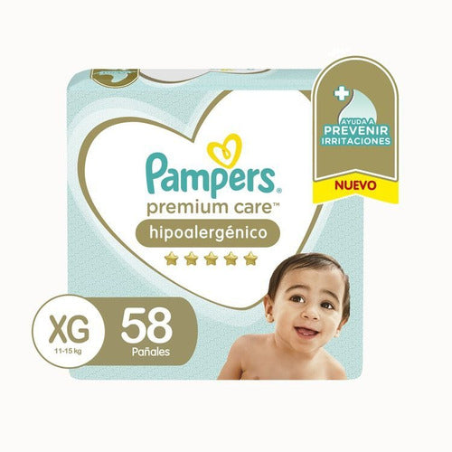 Pack X 6 Unid. Pampers Pañales P/bebe 0