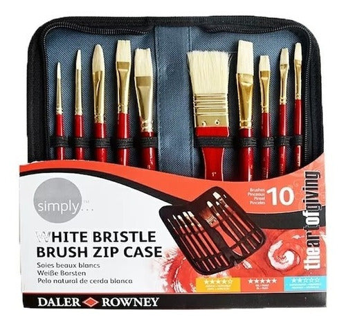 Daler Rowney Simply - White Br Brush Set 0