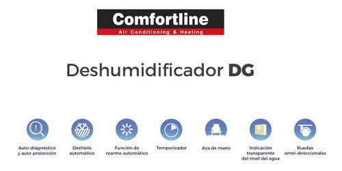 Comfortline - Deshumidificador Oferta 20 Lts 4