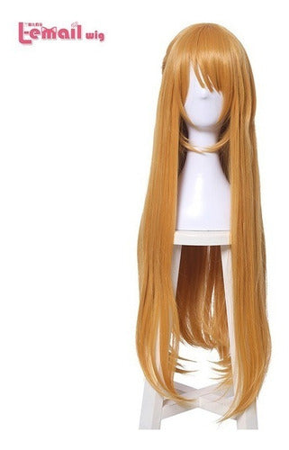 Peluca Asuna Sword Art Online Cosplay + Red De Regalo!! 0