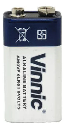 Bateria Alcalina Vinnic Fuente De Energia De 9 Volts 6