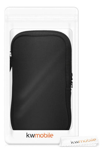 Kwmobile Funda De Neopreno Para Teléfono Tamaño L 6.5 Funda 5