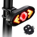 MOMIMO Bicycle Rear Light with Turn Signals, Remote Control 0