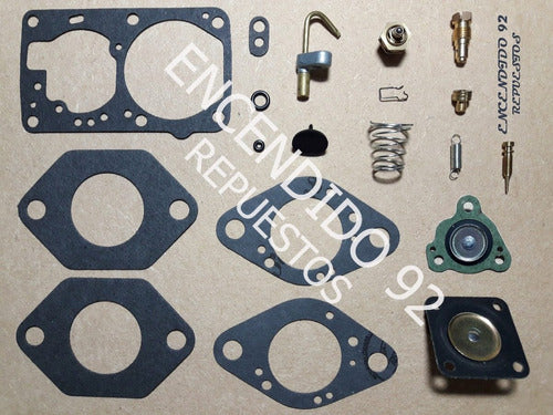 Carburetor Repair Kit Solex 32 Bis Renault 9 11 1 Barrel 2