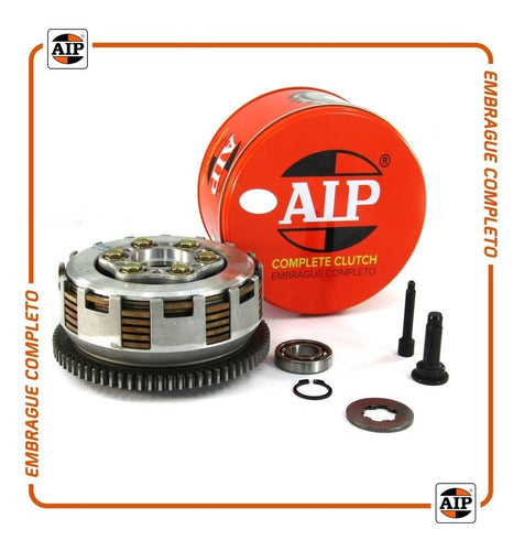 AIP Complete Clutch for Motorcycle 73 Teeth CG GS - Gkmotos.uy 1