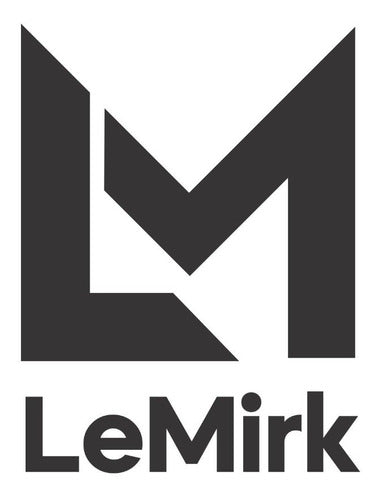 LeMirk Percha Doble Pared Gancho Perchero Aluminio Color Negro X 10 1