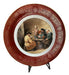 Decorative Porcelain Plate with Masterpiece Painting 0