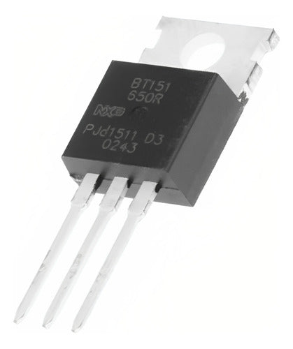 Transistor Scr Bt151 650 (7 Peças) Bt151-650 Bt 151 T151 0