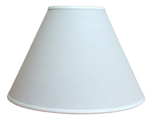 White Conical Floor Lamp Shade 10-25/16 cm Height Pr 0