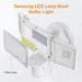 Lepower Led Luz De Seguridad Para Exteriores Super Brillante 4