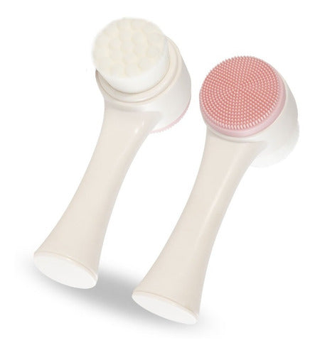 M&Q Regalos Double-Sided Manual Silicone Facial Cleansing Brush 5