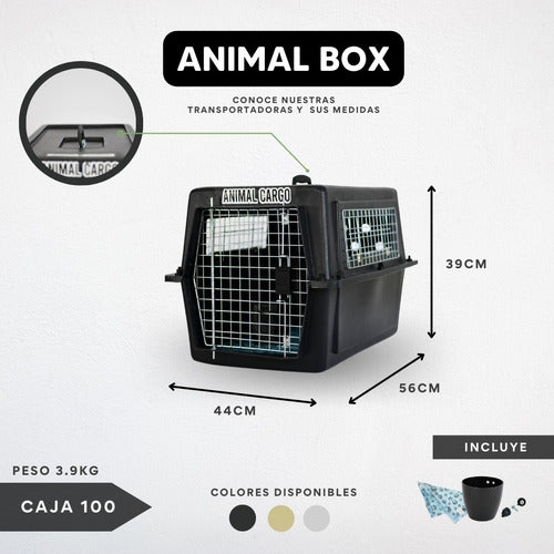 Animal Cargo 100 Pet Airline Travel Carrier 12