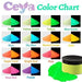 Ceya Fluorescent Rose Red Glow Powder - 150g Glow In The Dark Pigment Powder 2