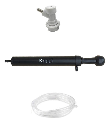 Keggi Kit Co2 Keggi Ball Lock Original Inflador 0