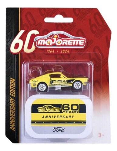 Majorette - Anniversary Edition Deluxe Ford Mustang - 7,5 Cm 0