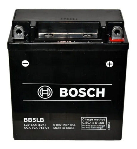 Bosch Motorcycle Battery 12N5-3B for Fz16 Xtz125 Ybr125 Rouser Ns135 110cc 1