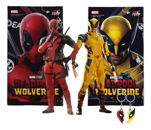 Boneco De Ação Original Zd X-men Deadpool & Wolverine 2024 0