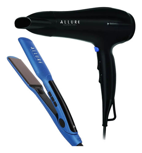 Allure Combo Secador SP1020AP + Plancha Alisado PL1030AP 0