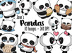 Kits Imprimibles Burbujitas Cliparts Imagenes Png Pandas Panditas Jk41 0