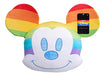 Just Play Disney Pride Character Head Mickey Mouse Peluche D 1