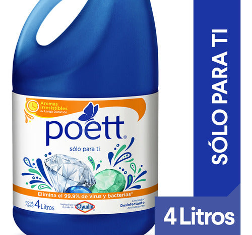 Poett Pack X 18 Unid. Limpiador Solo Ti 4 Lt 1