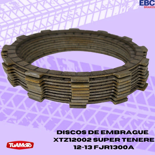 EBC Clutch Discs for XTZ1200Z Super Tenere / FJR1300A 6