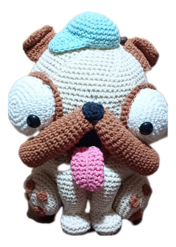 DulceOdy Perro Pug Amigurumi 0