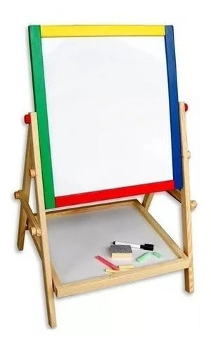 TECNO MAT Children's Educational Chalkboard Easel 1