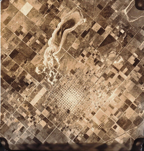 Fotografía Aérea  Pehuajó    1953 0