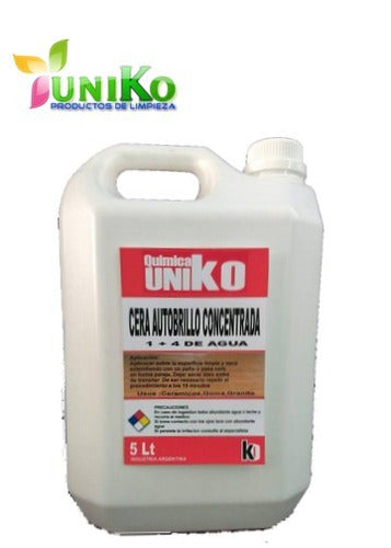 Uniko Concentrated Self-Shining Wax X 5 Lt for Diluting 1