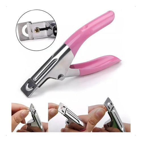 CASIOPEA Metal Nail Tip Cutter for Artificial Nails Manicure 3