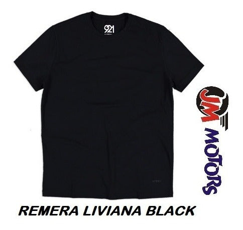 Nine To One Jm Remera Verano 921 Black 1