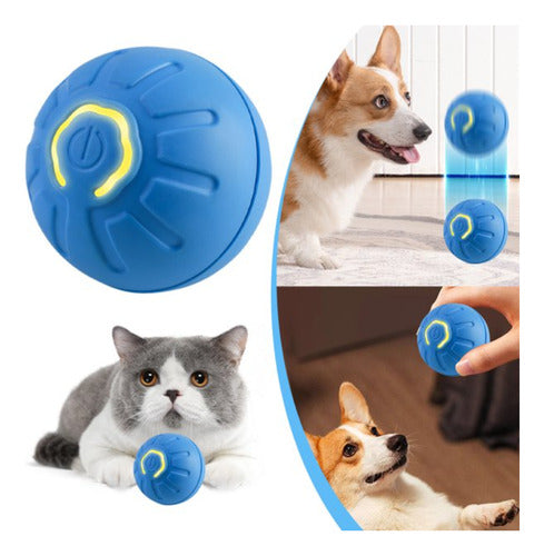 Macarons Bazar Interactive Rechargeable Smart Ball for Dogs and Cats 7