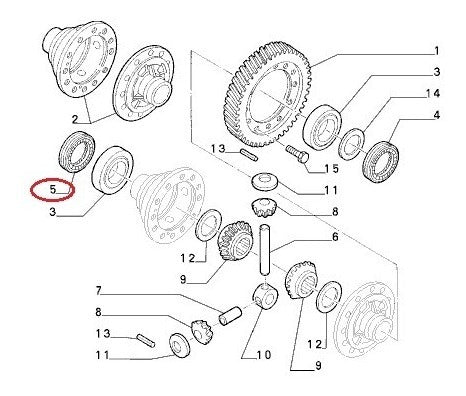 Reten De Diferencial Derecho Fiat Ducato Original 2