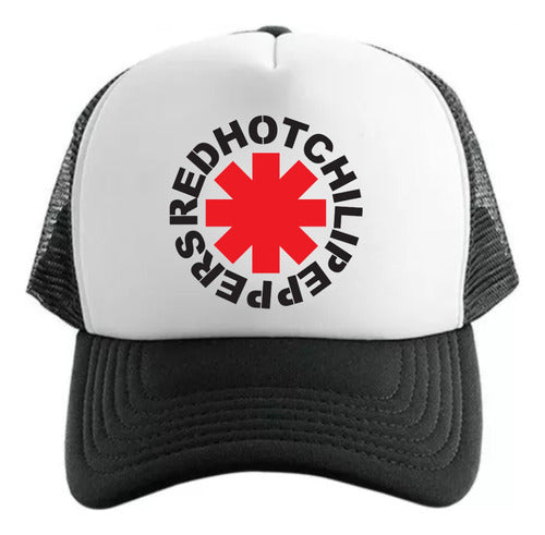 EXXE GRAFICA Gorra Trucker Personalizada Red Hot Chili Peppers 0