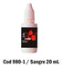 Tienda de fiesta 10 Maquillaje Artistico Halloween Sangre Falsa Liquida 20 Ml 2