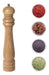 Home Love Professional 25cm Wooden Pepper Mill with Ceramic Grinder 0