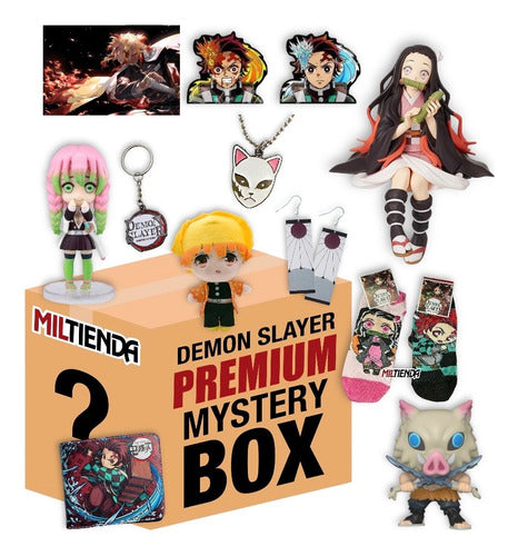 Funko Demon Slayer Mystery Box Premium Plush Y + Miltienda 0