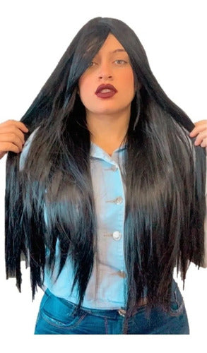 Weng 100% Organic Long Wig Approx. 80cm Super Natural Cut 2